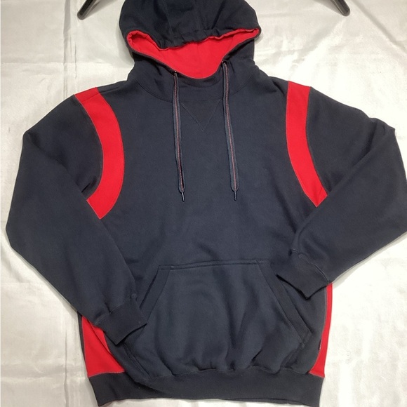 CSG Men's Black and Red Hoodie - Picture 1 of 9